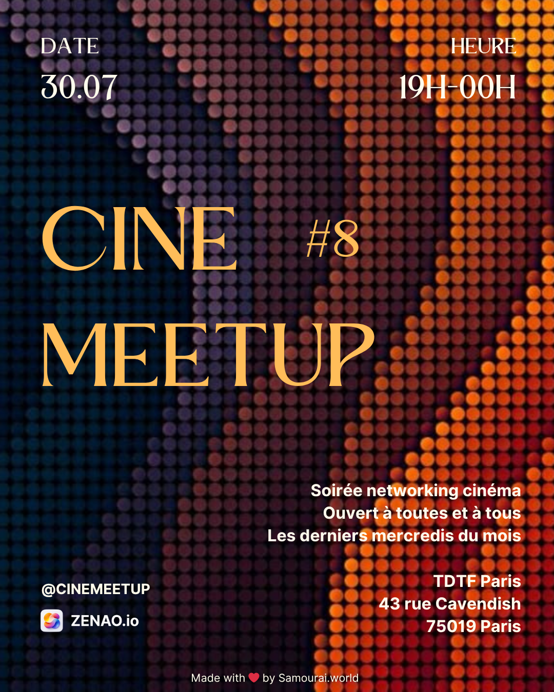 Event presentation