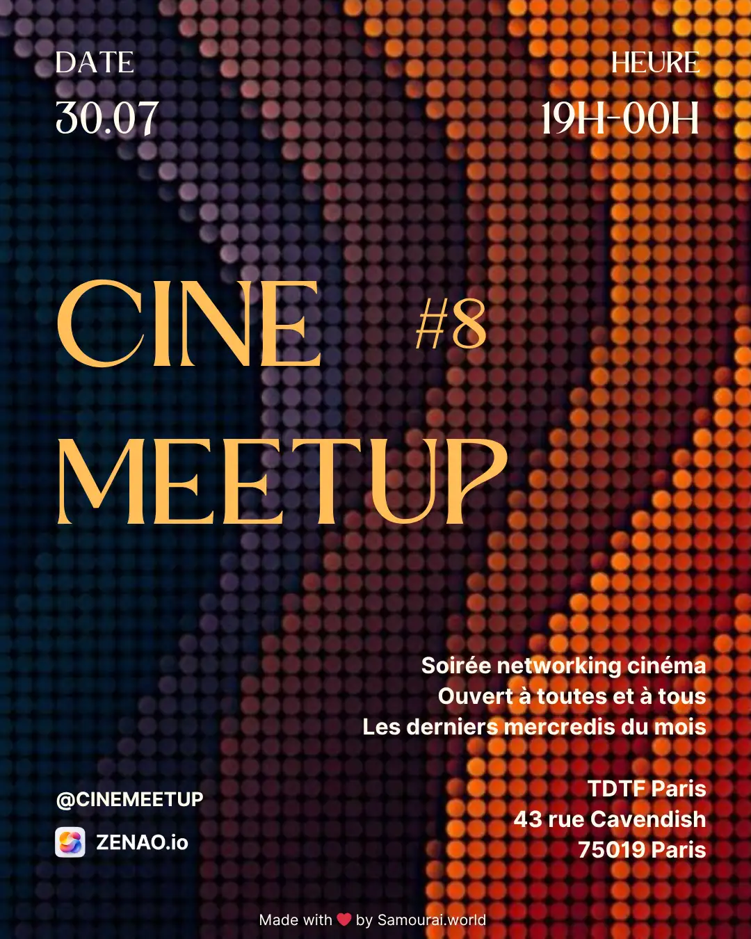 Event presentation